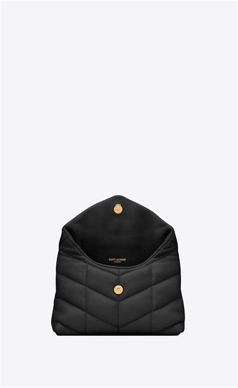 ysl puffer pouch.